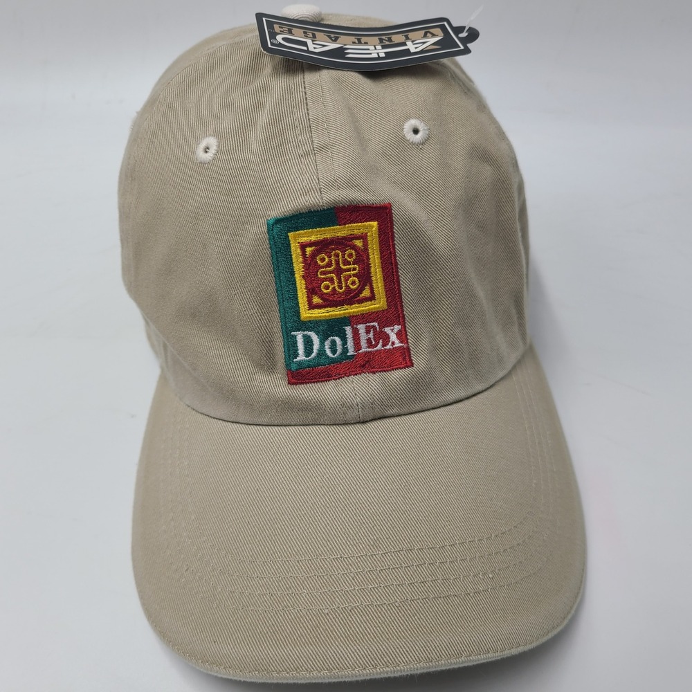 DolEx Hat Strapback Ahead Beige Money‎ Transfer Financial Services Casual Men